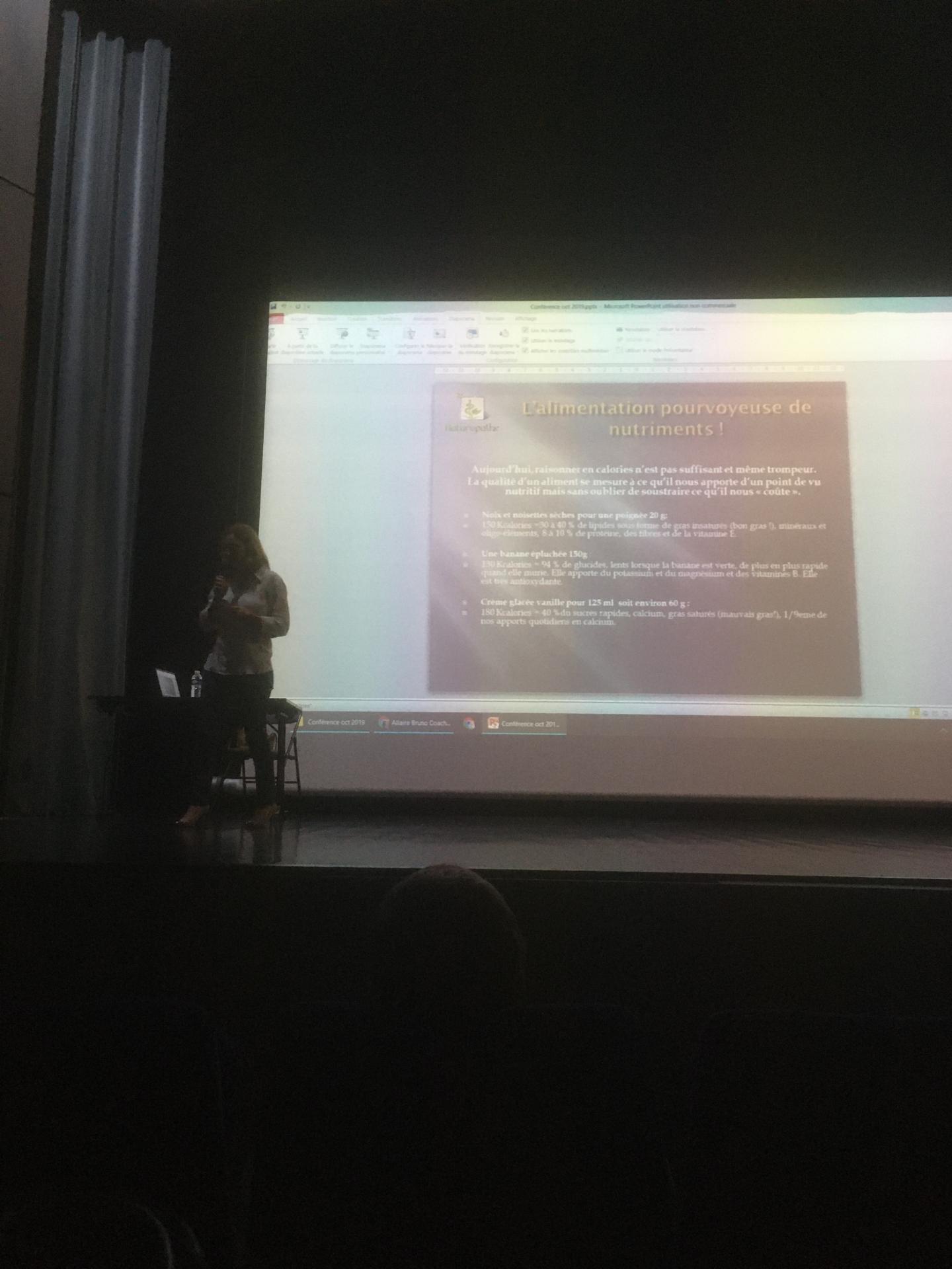 Conférence en octobre 2019 salon du bien-être